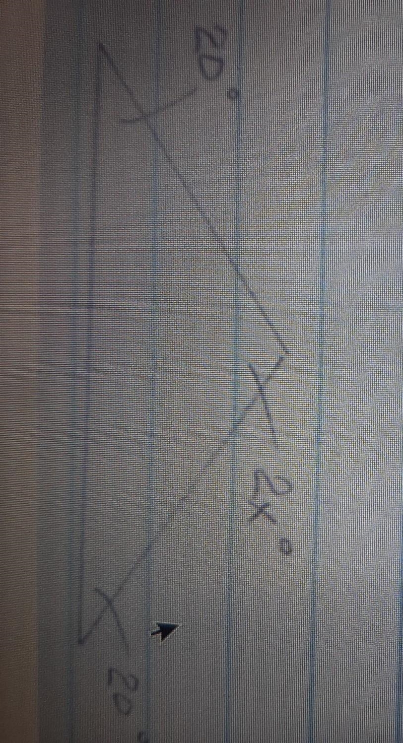 Solve for x: a) x=70 b) x=180 c) x=40 d) x=90​-example-1