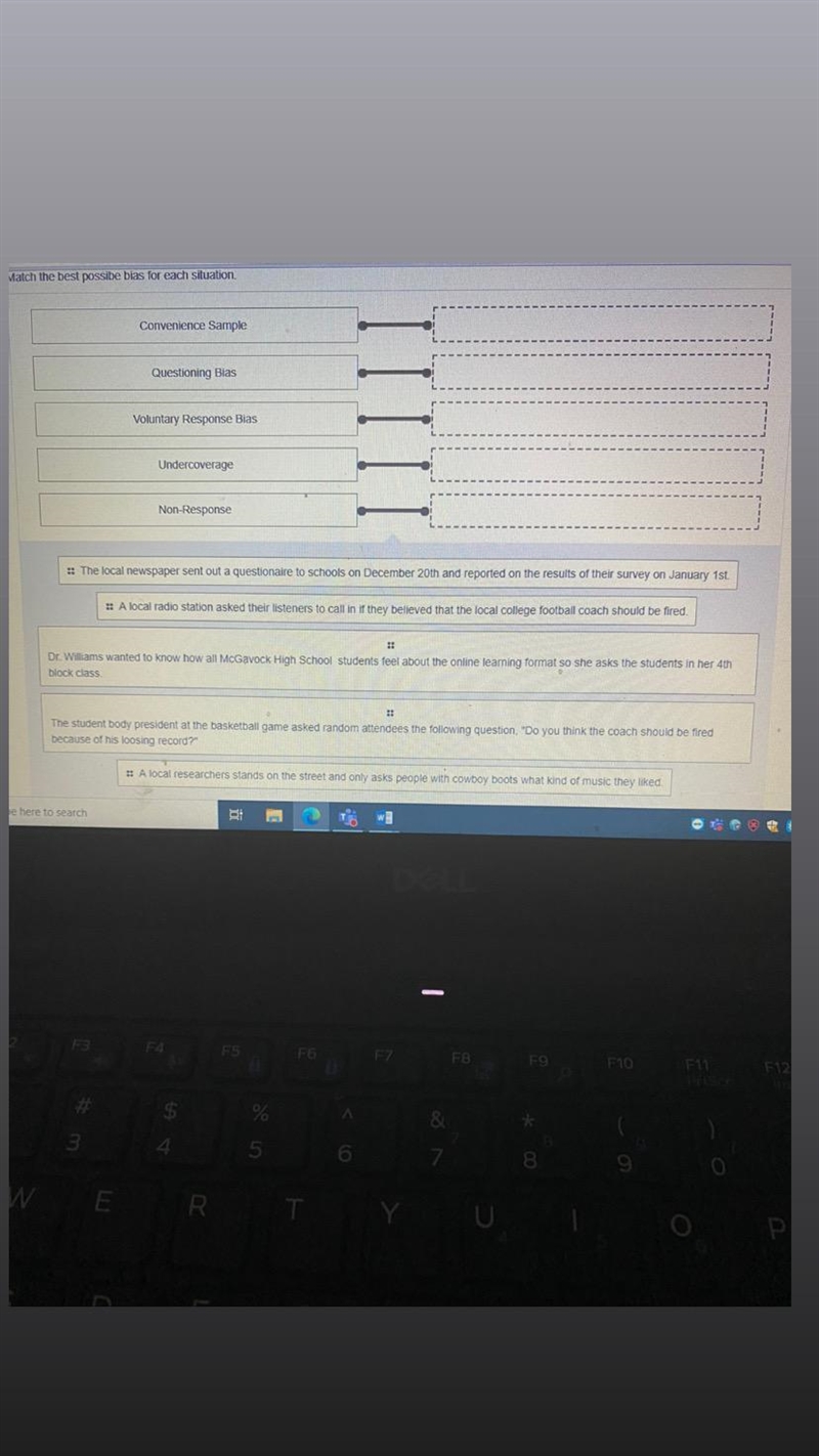 Answer pls? Bias matching??-example-1