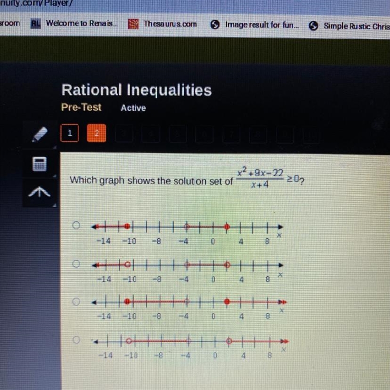 Which graph shows the solution set-example-1