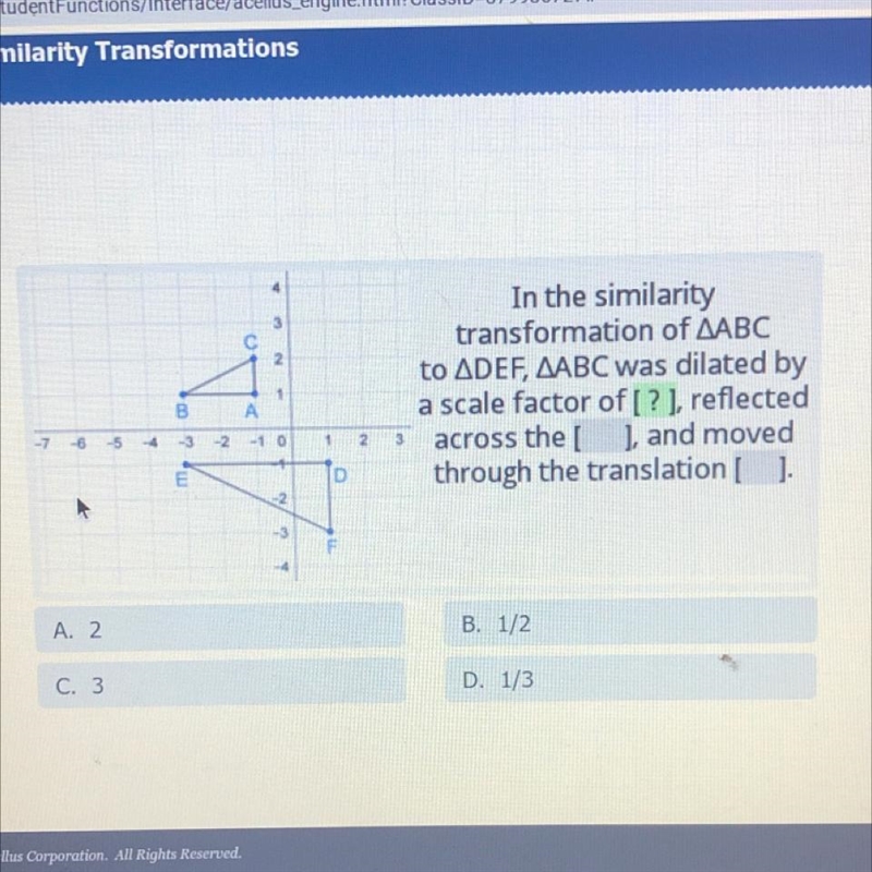 Help again geometry similarity transformations-example-1