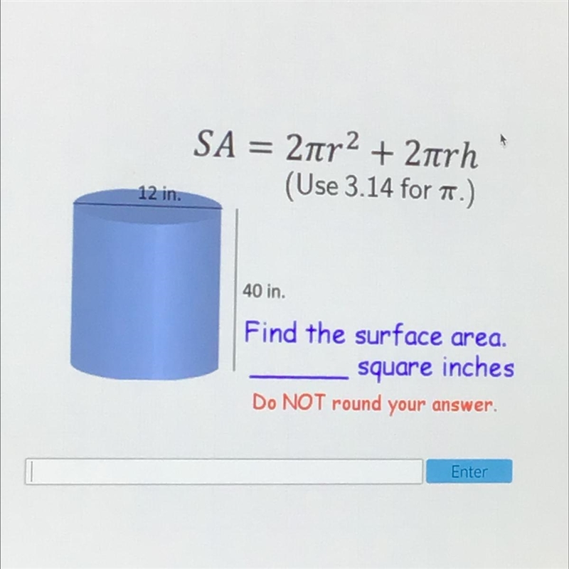 Please help. What is the surface area. This is urgent!-example-1