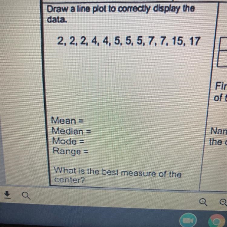 I need the mean, median, mode, and range-example-1