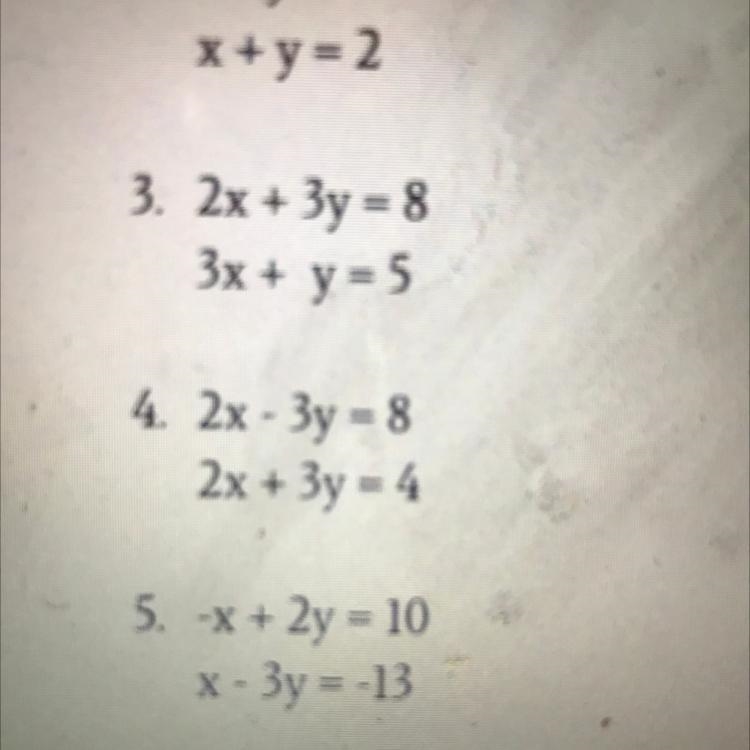 2x-3y=8 2x+3y=4. Please show your work and tell me how you go the answer-example-1