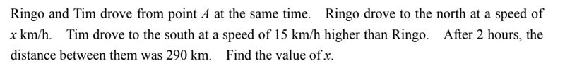 What's the equation to use to solve x?-example-1