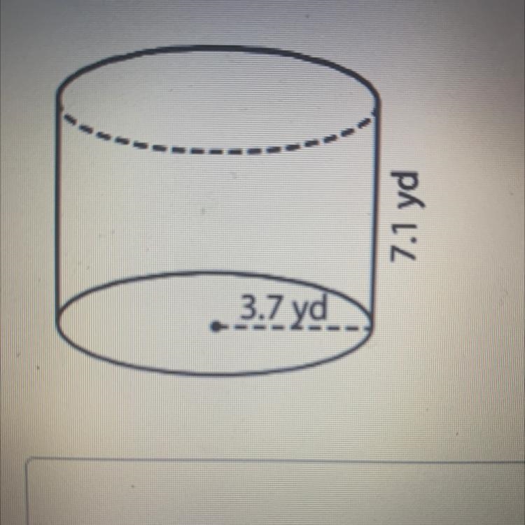 Find the surface area and volume of the following figure. Round to nearest hundredth-example-1