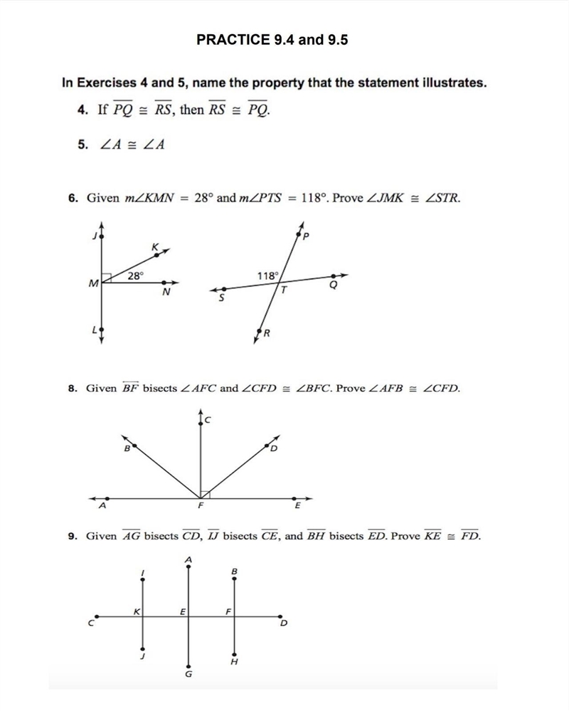 HELP ASAPP! Practice 9.4 - 9.5 ONLY QUESTIONS 6,8,9 AND SHOW WORK PLEASE!!-example-1