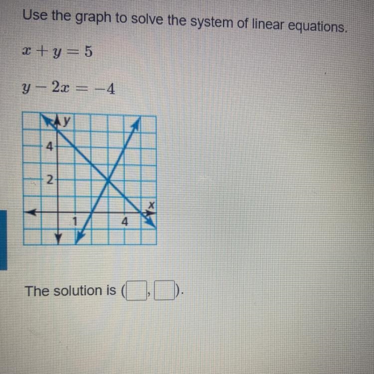 Solve the system of linear equations-example-1