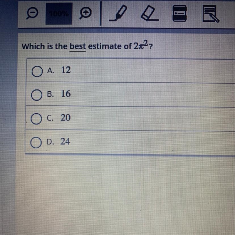 What is the best estimate ???-example-1