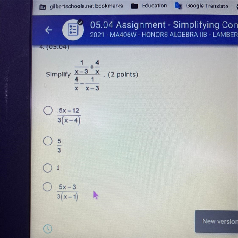 I need help!! Simplify this complex fraction-example-1