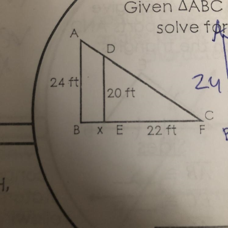 Can anyone solve for x? Please.-example-1