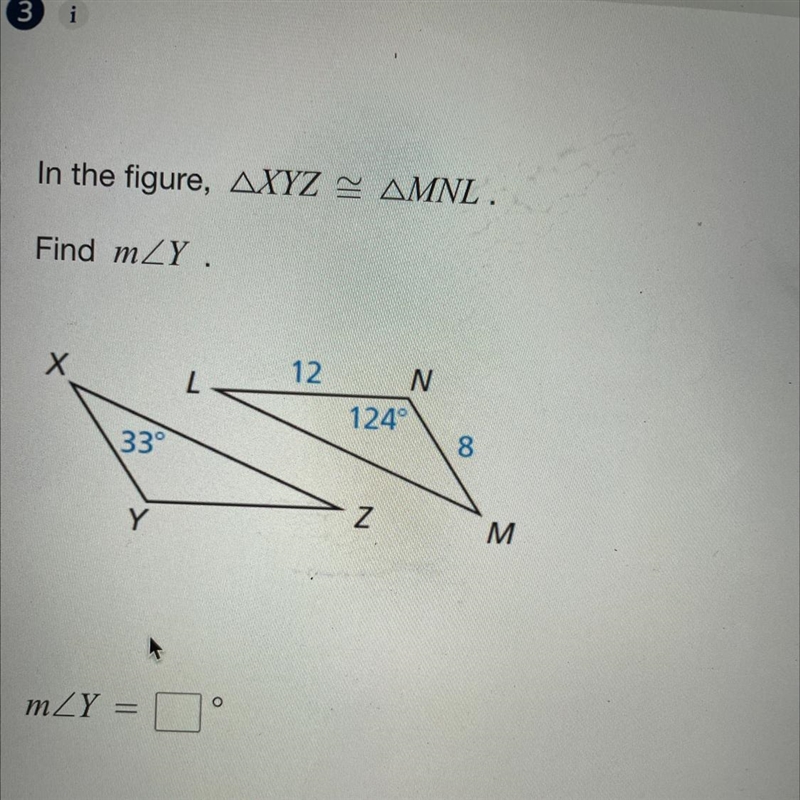 In the figure, XYZ=MNL Find m-example-1