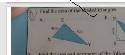 Find the area of triangle.-example-1