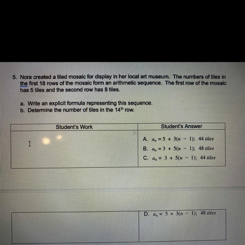 Please help ASAP!! Show all work and pick from the answer choices please :)-example-1