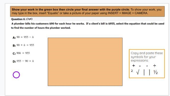 SOMEONE PLEASE ANSWER THIS CORRECTLY AND SHOW HOW THE EQUATION WOULD LOOK LIKE!!!!!!! PLEASE-example-1