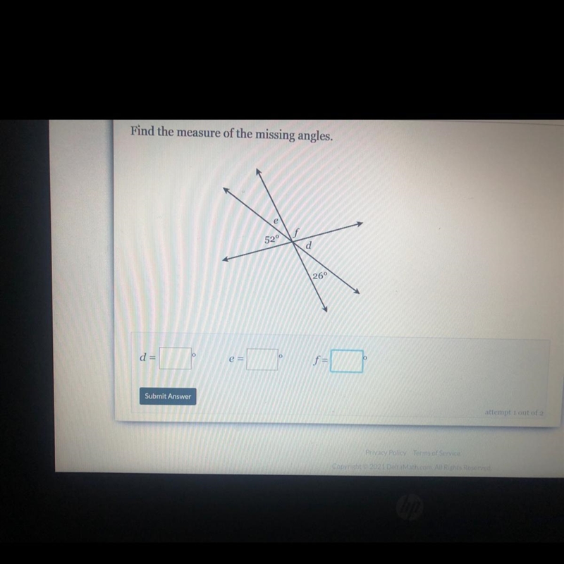 PLEASE HELP Find the measure of the missing angles.-example-1