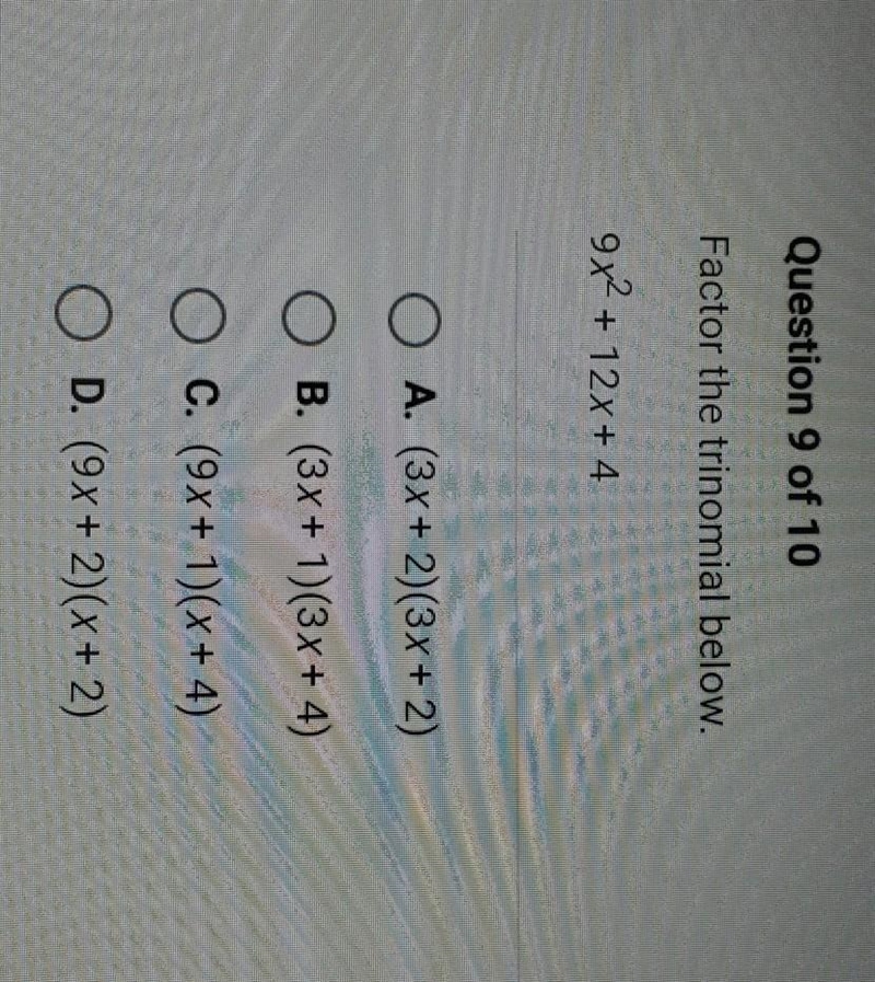 Factor the trinomial below.​Thanks-example-1