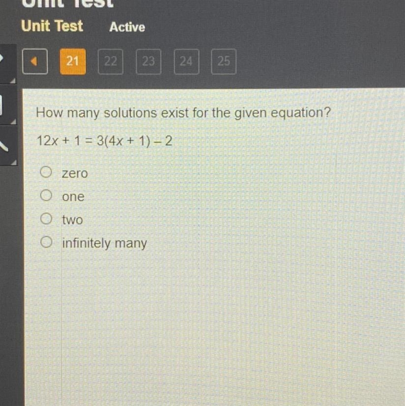 A: Zero B: one C: two D: infinitely many-example-1