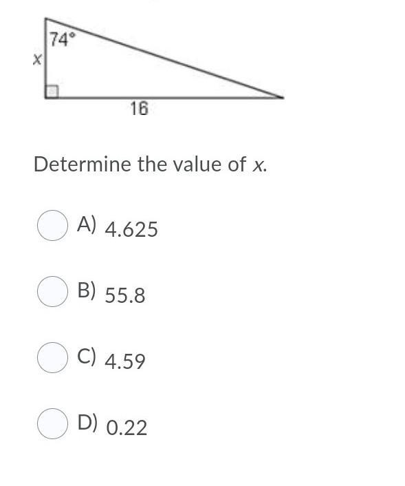 Determine the value of x.​-example-1