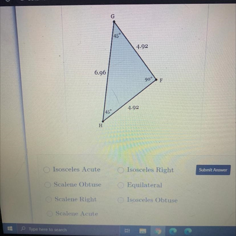 What kind of triangle would this one be?-example-1