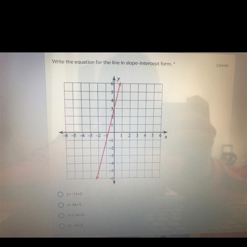 Plz I need Answer For It Will give Good Rating Write the equation for the line in-example-1