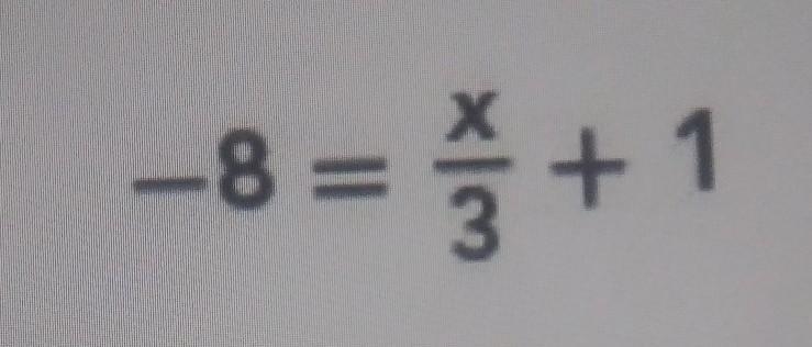 What is the solution to the equation below?​-example-1