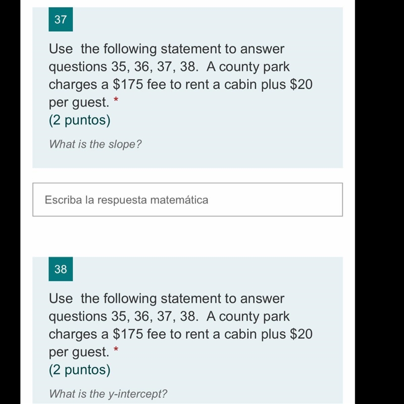 Please help me with 37 and 38 with the correct answer-example-1