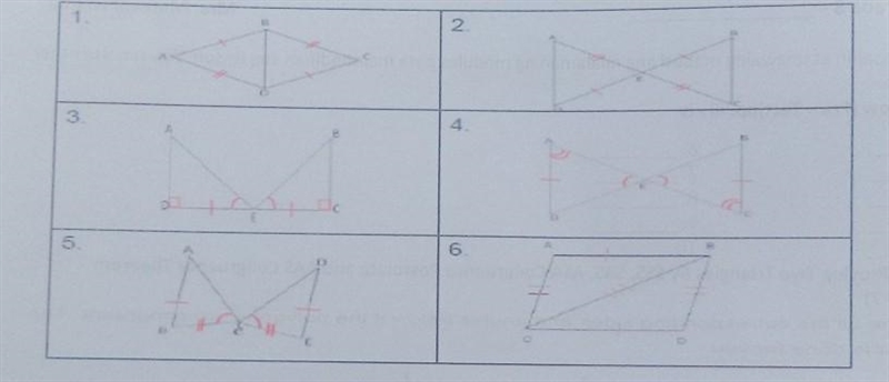 Activity 2: Identify Me Direction: Determine whether each pair of triangles is congruent-example-1