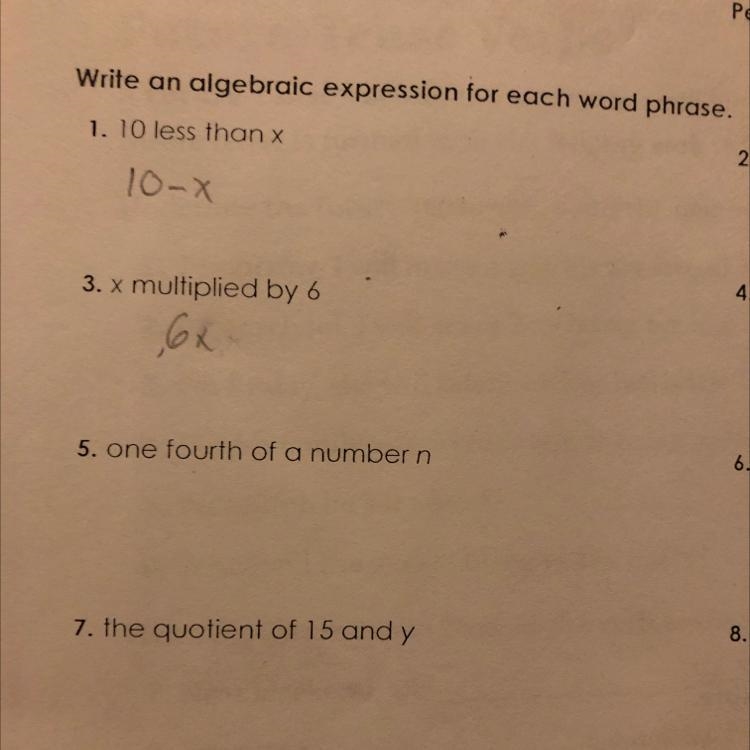 It’s number 5 thank you-example-1