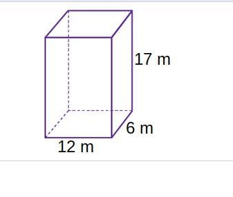 Find the surface area of the prism. A rectangular prism has length 12 meters, width-example-1