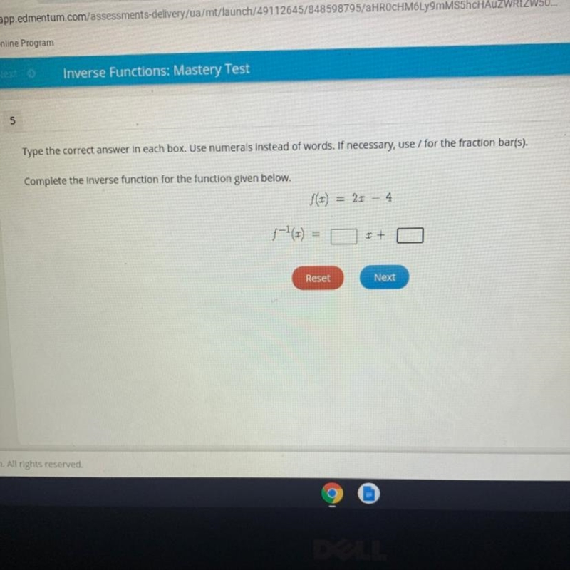 PLEASE HELP Type the correct answer in each box. Use numerals instead of words. If-example-1