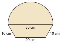 Find the perimeter of the figure. Round your answer to the nearest tenth.-example-1