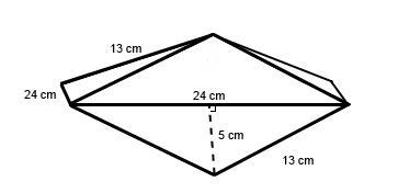 Two identical square pyramids were joined at their bases to form the composite figure-example-1