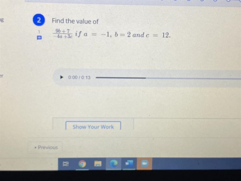 Find the value 9 (2) 7 HELPPPP MEEEE I NEED THIS ASAP-example-1