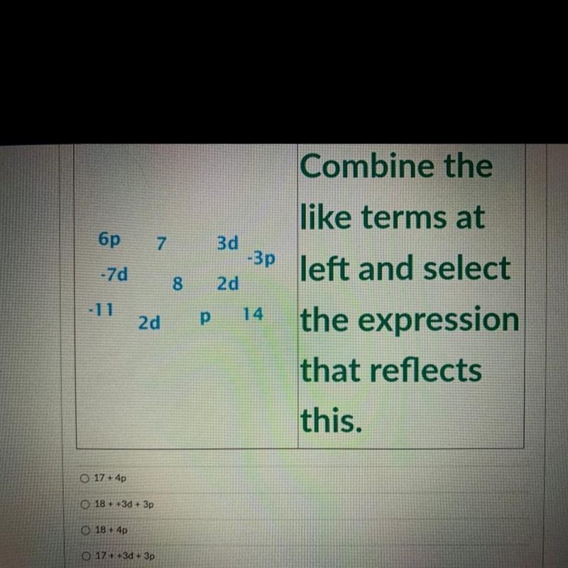 A. 17 + 4p b. 18 + 3d + 3p c. 18 + 4p d. 17 + 3d + 3p-example-1