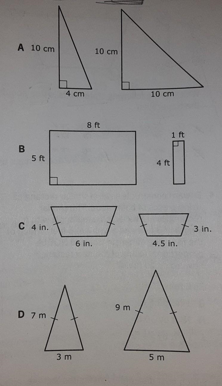 Which pair of figures is similar?​-example-1