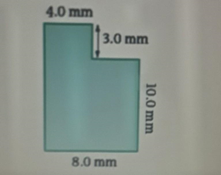 What is the perimeter of the figure shown. 25 mm 38 mm 41 mm 42 mm​-example-1