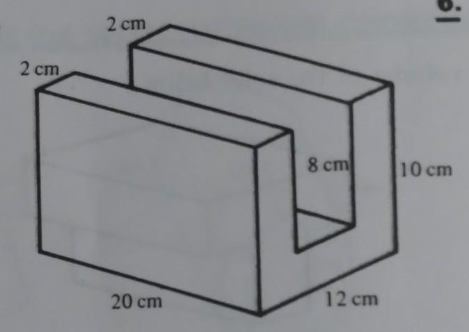 Find the volume of the following prism..helpppp pleasee!!!​-example-1