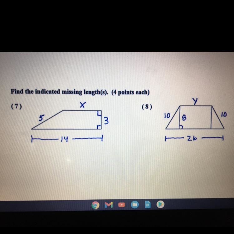 Please help!! my problems are in the photo.-example-1