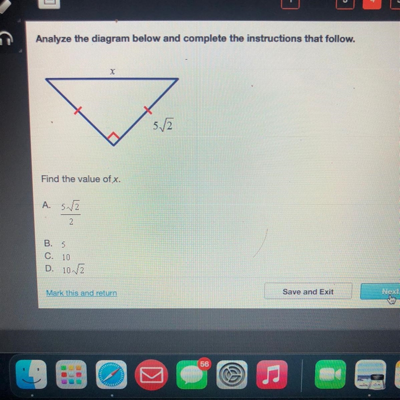 Analyze the diagram below and complete the instructions that follow. Find the value-example-1