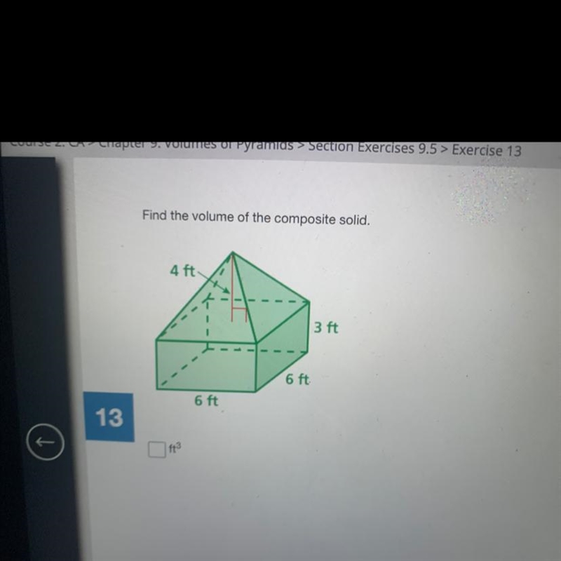 Find the volume of the composite solid.-example-1