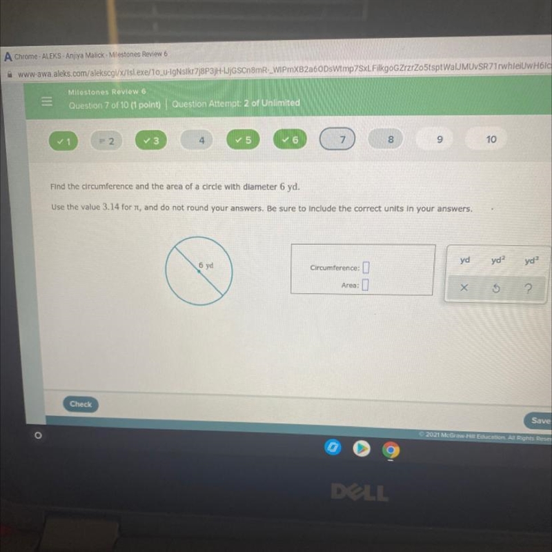 Use the value 3.14 for pi and do not round your answers. Be sure to include the correct-example-1