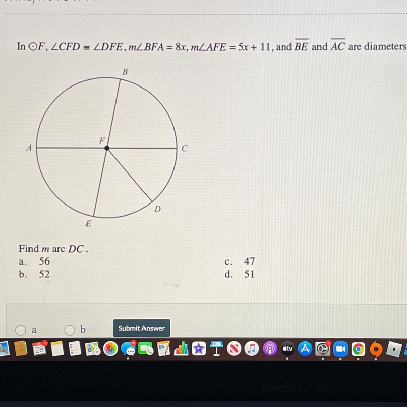 Find m arc DC. Please help!-example-1