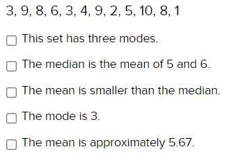 Select all the statements that describe the following set of numbers.-example-1