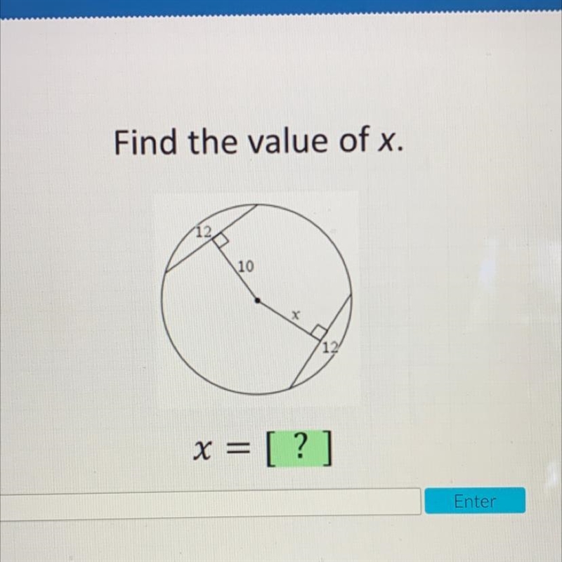 Find the value of x.-example-1