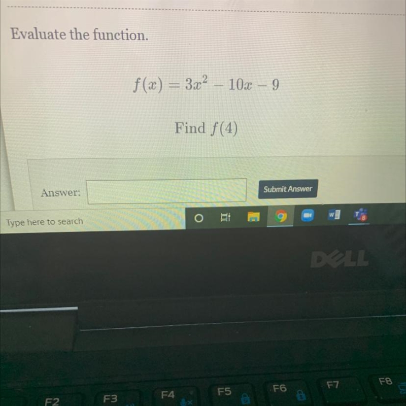 Evaluate the function.-example-1