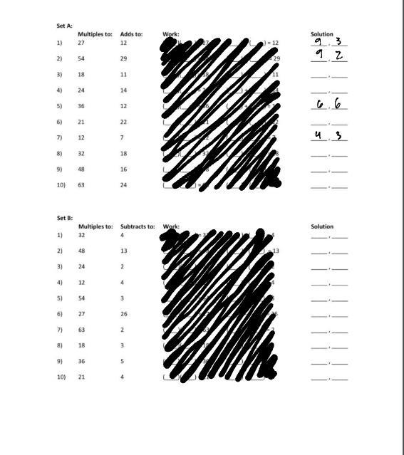 PLEASE HELP FOR REALSIES IM GIVING 30 POINTS plz help 3/11 Working with Factors like-example-1