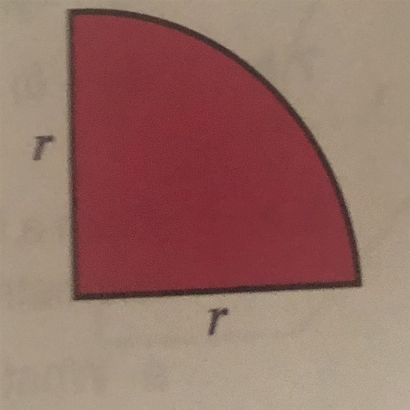 Find the formula for the area A and the perimeter P of the shape shown find the area-example-1