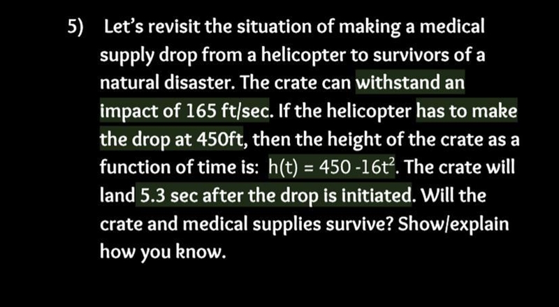 Let’s revisit the situation of making a medical supply drop from a helicopter to survivors-example-1