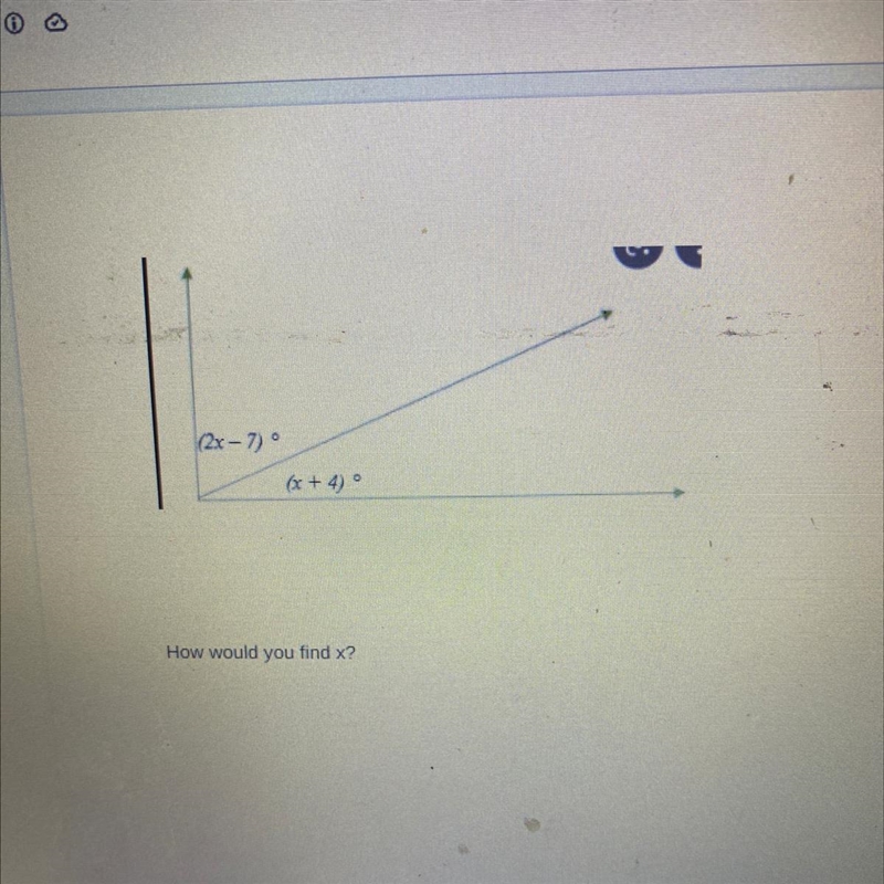 How would you find x?-example-1