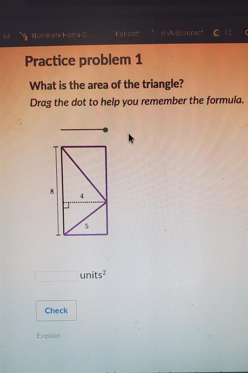 I am confused on how to get the area​-example-1